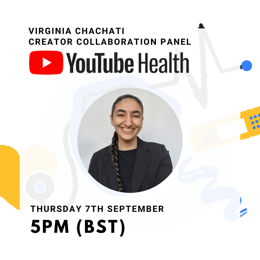 I’m on the panel at YouTube Health as a clinician&nbsp;creator!